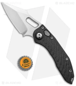 Microtech Marfione Custom Stitch Auto Knife Diamondwash CF (TT Hardware) -Microtech Microtech Marfione Custom Stictch Auto Borka CF Mirror BHQ 175980 jr bottlecap