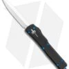 Microtech Marfione Custom UTX-70 Knife D/A Dagger Automatic Blue Ti (Mirror)