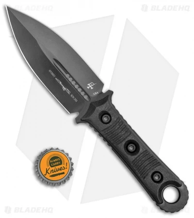 Microtech Borka SBD Fixed Blade Knife Signature Series Carbon Fiber (4.4" DLC) 6 Microtech Borka SBD Fixed Blade Knife Signature Series Carbon Fiber (4.4" DLC) - Image 4