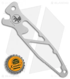 Microtech S.B.O. Socom Bottle Opener Stainless Steel Tool (Bead Blast) 100-1 -Microtech Microtech SBO socom bottle opener stainless steel tool bb 100 1 BHQ 12735 er size