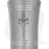 Microtech Shot Glass BL 1 Dagger Stonewash Titanium 1 Microtech Shot Glass BL 1 Dagger Stonewash Titanium -Microtech Microtech Shot Glass Ti SW BHQ 162198 jr