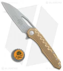 Microtech Sigil MK6 Frame Lock Knife Brass (3.75" Apocalyptic) 9 Microtech Sigil MK6 Frame Lock Knife Brass (3.75" Apocalyptic) -Microtech Microtech Sigil MK6 Brass Apocalyptic BHQ 77446 jr bottlecap