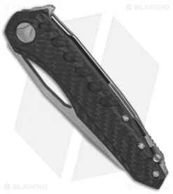 Microtech Sigil MK6 Frame Lock Knife Carbon Fiber (3.75" Stonewash) 8 Microtech Sigil MK6 Frame Lock Knife Carbon Fiber (3.75" Stonewash) -Microtech Microtech Sigil MK6 CF SW BHQ 78156 er spine