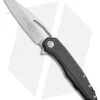 Microtech Sigil MK6 Frame Lock Knife Black Aluminum/Ti (3.75" Stonewash) -Microtech Microtech Sigil MK6 FL Black Alum Ti SW 196 10 BK BHQ 76136 jr