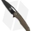 Microtech Sigil MK6 Frame Lock Knife Bronzed Titanium (3.75" DLC Serr) -Microtech Microtech Sigil bronzed ti DLC serr BHQ 71375 er
