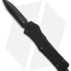 Microtech Signature Combat Troodon Delta D/E OTF Auto Knife Black (3.75" Shadow)