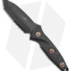 Microtech Signature Series Socom Alpha Mini Tanto Fixed CF (3.8" Black Serr) 1 Microtech Signature Series Socom Alpha Mini Tanto Fixed CF (3.8" Black Serr) -Microtech Microtech Signature Series Socom Alpha Mini Tanto CF Black BHQ 176470 jr