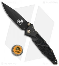 Microtech Signature Series Socom Elite Spear Point Knife (4" Black DLC) -Microtech Microtech Signature Series Socom Elite Clip Point black DLC BHQ 83198 er bottlecap jr