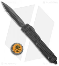 Microtech Signature Series Ultratech Delta D/E Frag Shadow OTF Knife (3.4" DLC) -Microtech Microtech Signature Series Ultratech Delta DE Frag Shadow OTF DLC 122 1UT DSH BHQ 138050 jr bottlecap