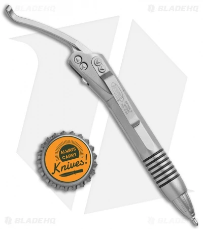 Microtech Siphon II Stainless Steel Pen (Bead Blast) 401-SS-BB 6 Microtech Siphon II Stainless Steel Pen (Bead Blast) 401-SS-BB - Image 4