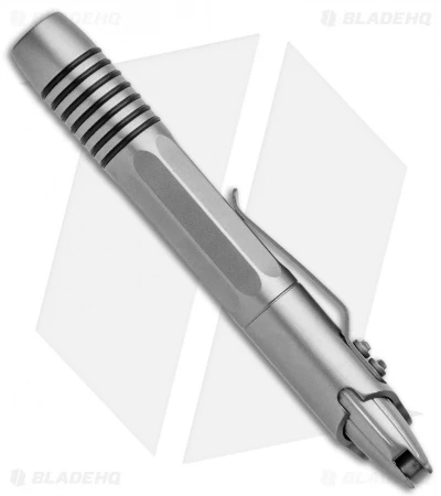 Microtech Siphon II Stainless Steel Pen (Bead Blast) 401-SS-BB 4 Microtech Siphon II Stainless Steel Pen (Bead Blast) 401-SS-BB - Image 2