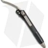 Microtech Siphon II Stainless Steel Pen - Black W/ Bronzed Clip