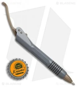 Microtech Siphon II Pen Stainless Steel Gray - Bronzed Hardware -Microtech Microtech Siphon II pen stainless steel gray bronzed hardware BHQ 68996 er size