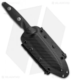 Microtech Socom Alpha Tanto Fixed Blade Knife Black G-10 (5" Bead Blast) -Microtech Microtech Socom Alpha Black G 10 Apocalyptic 114 10AP BHQ 51803 jr sheath