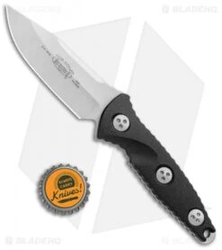 Microtech Socom Alpha Mini S/E Fixed Blade Knife Black (3.75" Stonewash) -Microtech Microtech Socom Alpha Mini SE Black SW 113M 10 BHQ 105958 jr bottlecap 1