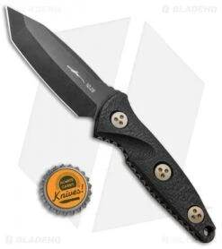Microtech Signature Series Socom Alpha Mini Tanto Fixed Knife CF (3.8" Black) -Microtech Microtech Socom Alpha Mini Tanto CF Black 114M 1DLCS BHQ 99321 jr bottlecap