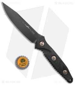 Microtech Socom Alpha S/E Fixed Blade Knife CF (5.6" Black) 113-1DLCCFS -Microtech Microtech Socom Alpha SE Fixed Blade CF Black 113 1DLCCFS BHQ 146577 jr bottlecap