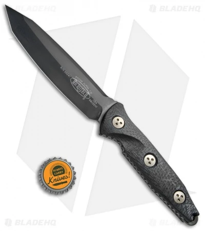 Microtech Socom Alpha Tanto Fixed Blade Knife Carbon Fiber (5" Black) 114-1DLC 6 Microtech Socom Alpha Tanto Fixed Blade Knife Carbon Fiber (5" Black) 114-1DLC - Image 4
