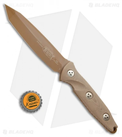 Microtech Socom Alpha Tanto Fixed Blade Tan G-10 (5" Tan PVD) 6 Microtech Socom Alpha Tanto Fixed Blade Tan G-10 (5" Tan PVD) - Image 4