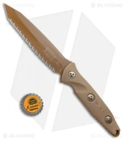Microtech Socom Alpha Tanto Fixed Blade Tan G-10 (5" Tan PVD Full Serr) 9 Microtech Socom Alpha Tanto Fixed Blade Tan G-10 (5" Tan PVD Full Serr) -Microtech Microtech Socom Alpha Tanto Tan G 10 Tan PVD Full Serr 114 3PVDTN BHQ 74522 jr bottlecap