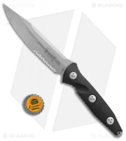 Microtech Socom Alpha Fixed Blade Knife Black G-10 (5" Apocalyptic Serr) -Microtech Microtech Socom Alpha black G10 apocalyptic serr BHQ 52602 er size