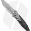 Microtech Socom Bravo Tanto Frame Lock Knife Titanium/CF (4" BB Serrated)