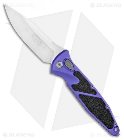Microtech Socom Elite Automatic Knife Purple (4" Satin) 160A-4PU 3 Microtech Socom Elite Automatic Knife Purple (4" Satin) 160A-4PU