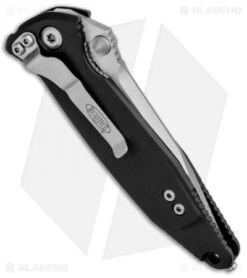 Microtech Socom Elite Manual Knife Black (4" Satin) 160-4 -Microtech Microtech Socom Elite Manual Black Satin 160 4 BHQ 10303 jr side