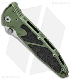 Microtech Socom Elite Manual Knife OD Green (4" Stonewash) 160-10OD -Microtech Microtech Socom Elite Manual OD Green SW 160 10OD BHQ 81876 jr spine