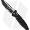 Microtech Socom Elite T/E Automatic Knife Black (4" Two Tone Serr) 161A-2 -Microtech Microtech Socom Elite Manual Tactical Black Serr 160 2T BHQ 92255 jr