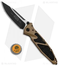 Microtech Socom Elite Manual Knife Tan (4" Black) 160-1TA -Microtech Microtech Socom Elite Manual Tan Black 160 1TA BHQ 11802 jr bottlecap