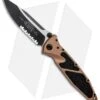Microtech Socom Elite Manual Knife Tan (4" Black Serr) 160-2TA