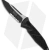 Microtech Socom Elite S/E-Auto Black Tactical Partial Serrated 160A-2T -Microtech Microtech Socom Elite SE Auto Black Tactical Partial Serr 160A 2T BHQ 135906 jr