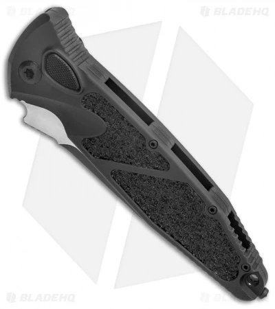 Microtech Socom Elite S/E-Auto Black Tactical Partial Serrated 160A-2T 4 Microtech Socom Elite S/E-Auto Black Tactical Partial Serrated 160A-2T - Image 2