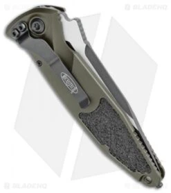 Microtech Socom Elite S/E Automatic Knife OD Green (4" Two-Tone) 160A-1OD -Microtech Microtech Socom Elite SE Auto OD Green TT 160A 1OD BHQ 108657 jr side