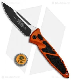 Microtech Socom Elite S/E Automatic Knife Orange (4" Two-Tone) 160A-1OR -Microtech Microtech Socom Elite SE Auto Orange TT 160A 1OR BHQ 96892 jr bottlecap