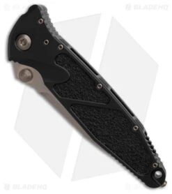 Microtech Socom Elite S/E Manual Knife Black (4" Bronze Serrated) 160-14 -Microtech Microtech Socom Elite SE Manual Knife Black 4in Bronze Serrated BHQ 181700 hd spine