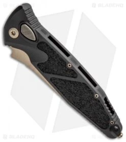 Microtech Signature Series Elite S/E Automatic Knife (4" Bronze) 160A-13SS -Microtech Microtech Socom Elite Signature SE Auto Bronze 160A 13SS BHQ 92279 jr spine