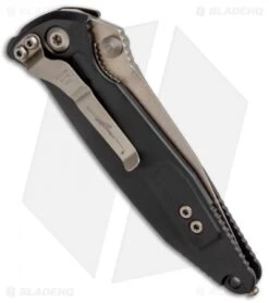 Microtech Signature Series Socom Elite S/E Manual Knife (4" Bronze) 160-13SS -Microtech Microtech Socom Elite Signature SE Manual Bronze 160 13SS BHQ 92591 jr side