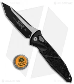 Microtech Socom Elite T/E Automatic Knife Black (4" Two Tone) 161A-1 -Microtech Microtech Socom Elite TE Auto Black TT 161A 1 BHQ 91672 jr bottlecap