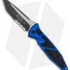 Microtech Socom Elite T/E Automatic Knife Blue (4" Two Tone Serr) 161A-2BL