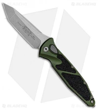 Microtech Socom Elite T/E Automatic Knife OD Green (4" Stonewash) 161A-10OD 3 Microtech Socom Elite T/E Automatic Knife OD Green (4" Stonewash) 161A-10OD