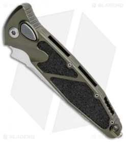 Microtech Socom Elite T/E Automatic Knife OD Green (4" Satin) 161A-4OD -Microtech Microtech Socom Elite TE Auto OD Green Satin 161A 4OD BHQ 103384 jr spine