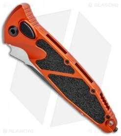 Microtech Socom Elite T/E Automatic Knife Orange (4" Two Tone) 161A-1OR -Microtech Microtech Socom Elite TE Auto Orange TT 161A 1OR BHQ 99677 jr spine