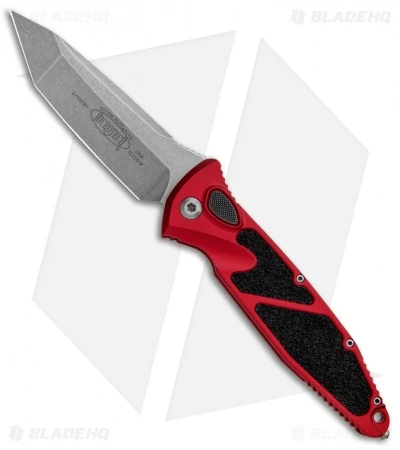 Microtech Socom Elite T/E Automatic Knife Red (4" Stonewash) 161A-10RD 3 Microtech Socom Elite T/E Automatic Knife Red (4" Stonewash) 161A-10RD