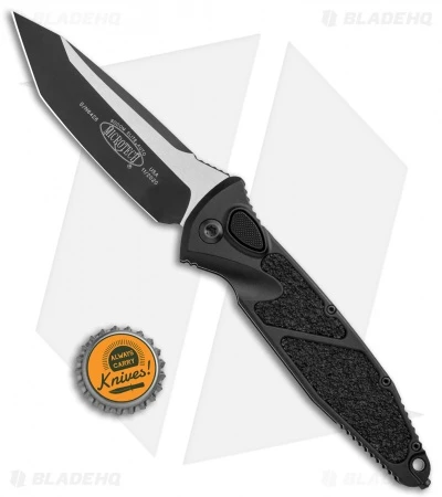 Microtech Socom Elite T/E Automatic Knife Tactical Black (4" Two-Tone) 161A-1T 6 Microtech Socom Elite T/E Automatic Knife Tactical Black (4" Two-Tone) 161A-1T - Image 4