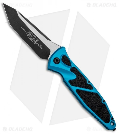 Microtech Socom Elite T/E Automatic Knife Turquoise (4" Two-Tone) 161A-1TQ 3 Microtech Socom Elite T/E Automatic Knife Turquoise (4" Two-Tone) 161A-1TQ