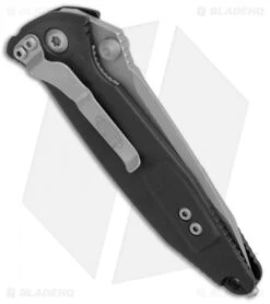 Microtech Socom Elite T/E Partial Serrated Tanto (4" Apocalyptic) 161-11 AP -Microtech Microtech Socom Elite TE Black Partial Serr Tanto Apocalyptic BHQ 131521 jr side