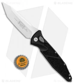 Microtech Socom Elite T/E Automatic Knife Black (4" Satin) 161A-4 -Microtech Microtech Socom Elite TE Black Satin BHQ 90651 er bottlecap jr