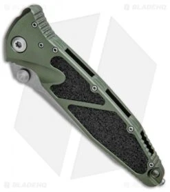 Microtech Socom Elite T/E Manual Knife OD Green (4" Apocalyptic) 161-10APOD -Microtech Microtech Socom Elite TE Manual OD Green Apocalyptic 161 10APOD BHQ 99638 jr spine